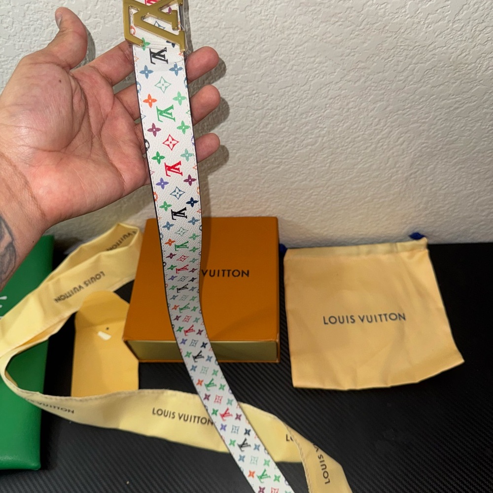 Louis Vuitton Multicolor Monogram Belt